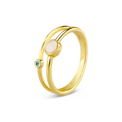 see you ring , in goud of zilver leverbar