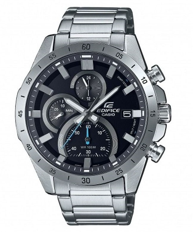 Dit is een prachtig horloge uit de collectie EDIFICE Classic. Dit horloge heeft onder andere de volgende functies: Stopwatchfunctie - 10 min.