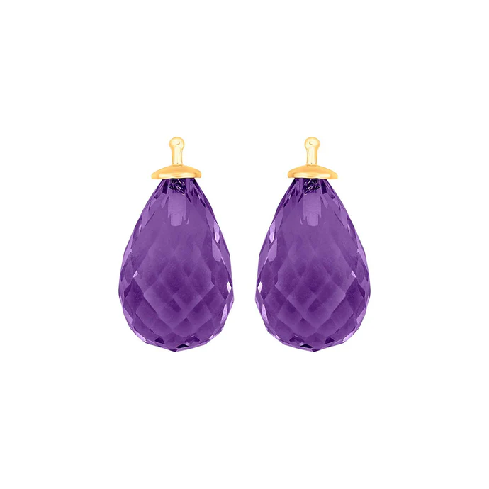 De Heide Heinzendorff Faceted kwarts glas zilver verguld hangers, straalt elegantie uit. Deze prachtige hangers, passend in de categorie sieraad en specifiek als hanger, voegt verfijning toe aan elke outfit. De hangers moeten gecombineerd worden met bijpassende oorringen.