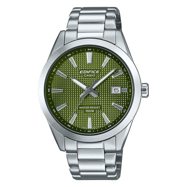 De CASIO EDIFICE HERENHORLOGE EFV-160D-2AVEF is een stijlvol polshorloge met een roestvrijstalen kast en zilverkleurige band. Het heeft een datumfunctie en een diameter van 40 mm. Draag het bij zowel formele als informele gelegenheden voor een verfijnde look. Perfect voor de moderne man die houdt van stijl en functionaliteit.