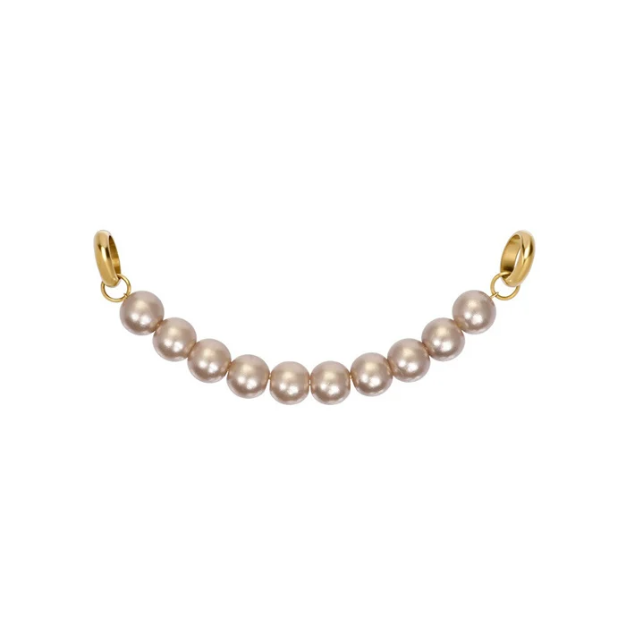 De Ketting Anna Brown van iXXXi Connect bestaat uit een streng met bruinkleurige parels en twee schakels gemaakt van stainless steel. De Ketting Anna Brown is &eacute;&eacute;n van de sieraad onderdelen uit de iXXXi Connect collectie waarmee je je eigen sieraad kunt samenstellen. De Ketting Anna Brown is &eacute;&eacute;n van de sieraad onderdelen uit de iXXXi Connect collectie waarmee je je eigen sieraad kunt samenstellen. 