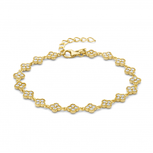 Armband met zirkonia 