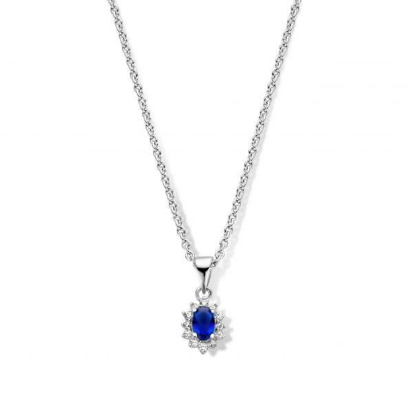 Dit is een collier van het merk Garonne gemaakt voor dames.