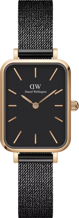 Die Daniel Wellington Damenuhr besticht durch ihr geringes Gewicht von 20g und ein Armband aus Kunststoff/Silikon. Sie hat keine Datumsfunktion und kommt mit einem schwarzen Geh&auml;use. Perfekt f&uuml;r den t&auml;glichen Gebrauch als Armbanduhr. Tragen Sie die Uhr l&auml;ssig oder elegant, um Ihrem Outfit das gewisse Etwas zu verleihen.