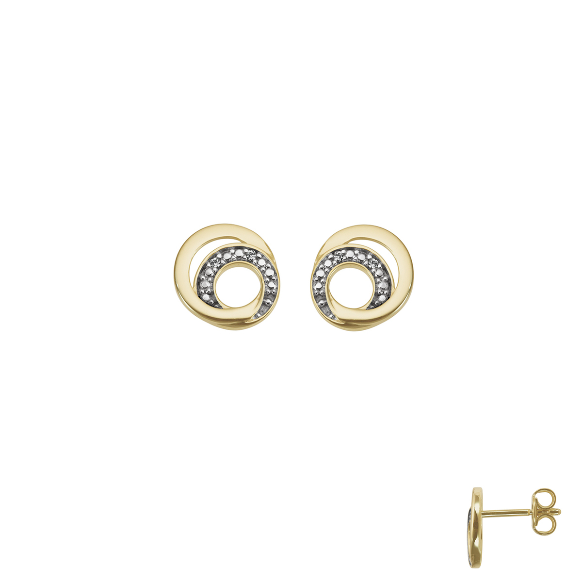 Ontdek de elegantie van onze Oorbelstekers met Briljant in Geel Goud. Ze zijn vervaardigd uit 18-karaats goud. De oorbellen hebben een gewicht van 2,0 gram en een diepte van 9 mm. Perfect om elke dag te dragen of voor speciale gelegenheden, deze oorbellen verfraaien elke look met een vleugje luxe.