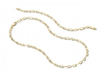 14karaat geel goud met mori gold kern 45cm