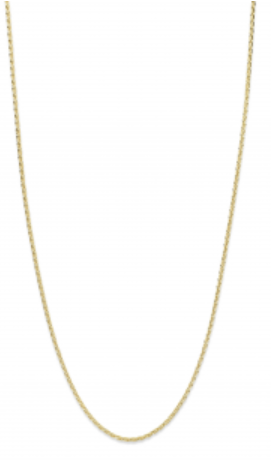 Ketting 14kt met mori gold kern