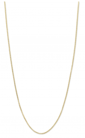 ketting 14kt gold mori filled 