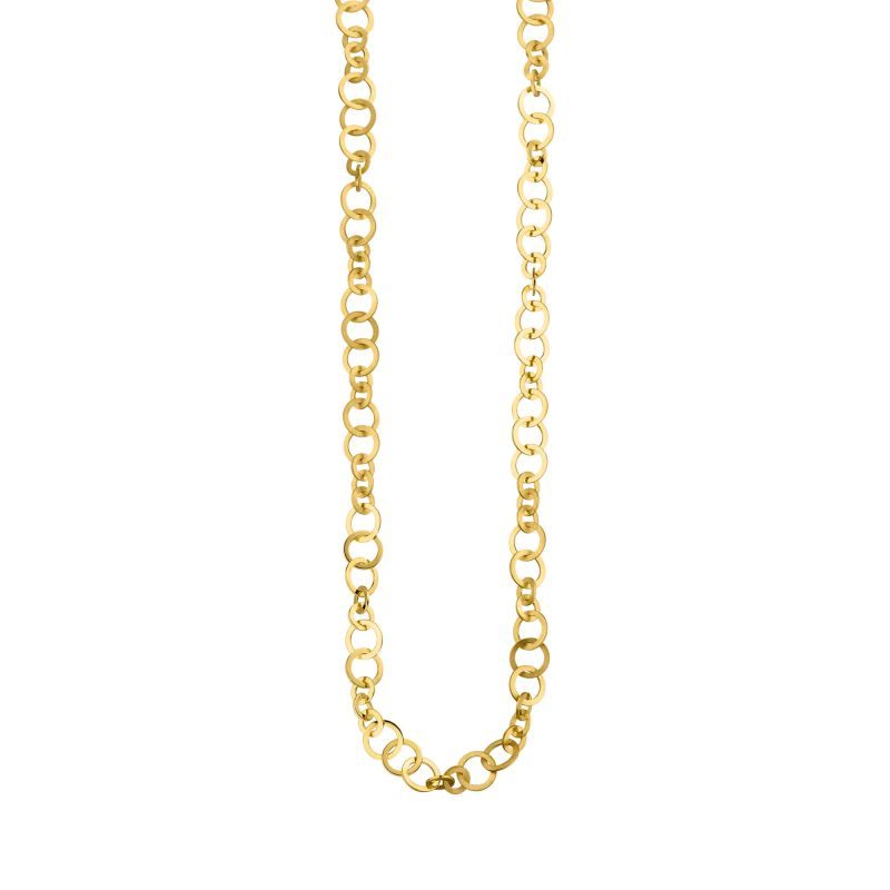 Geelgoud collier