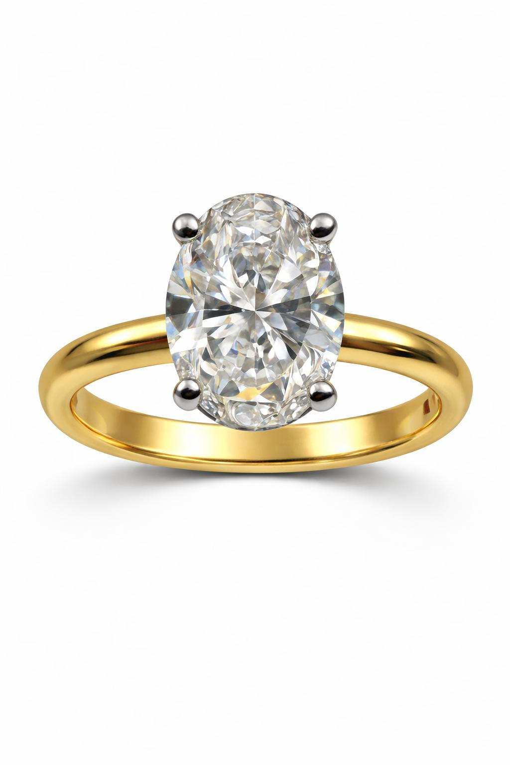 Deze prachtige 18-karaats geelgouden ring bevat een IGI-gecertificeerde lab-grown diamant van 1,50 CT met een hidden halo-design, kleur E, en helderheid VS1. Daarnaast zijn er 0,08 CT diamanten in de zetting verwerkt. Perfect als verlovingsring om met liefde en trots te dragen.  Draag het bij speciale gelegenheden voor een stralende uitstraling.