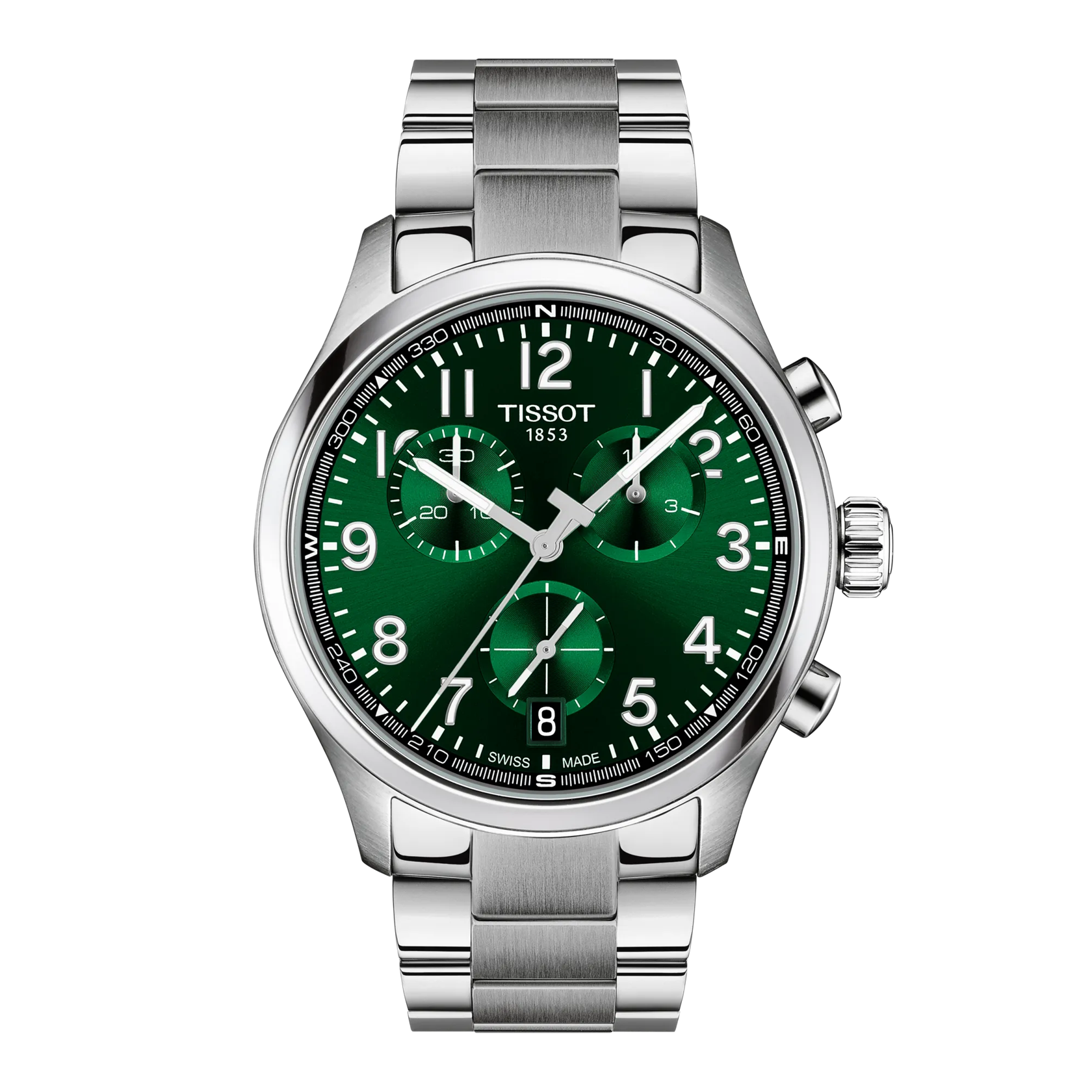 Tissot horloge chronograaf groen | T1164171109200