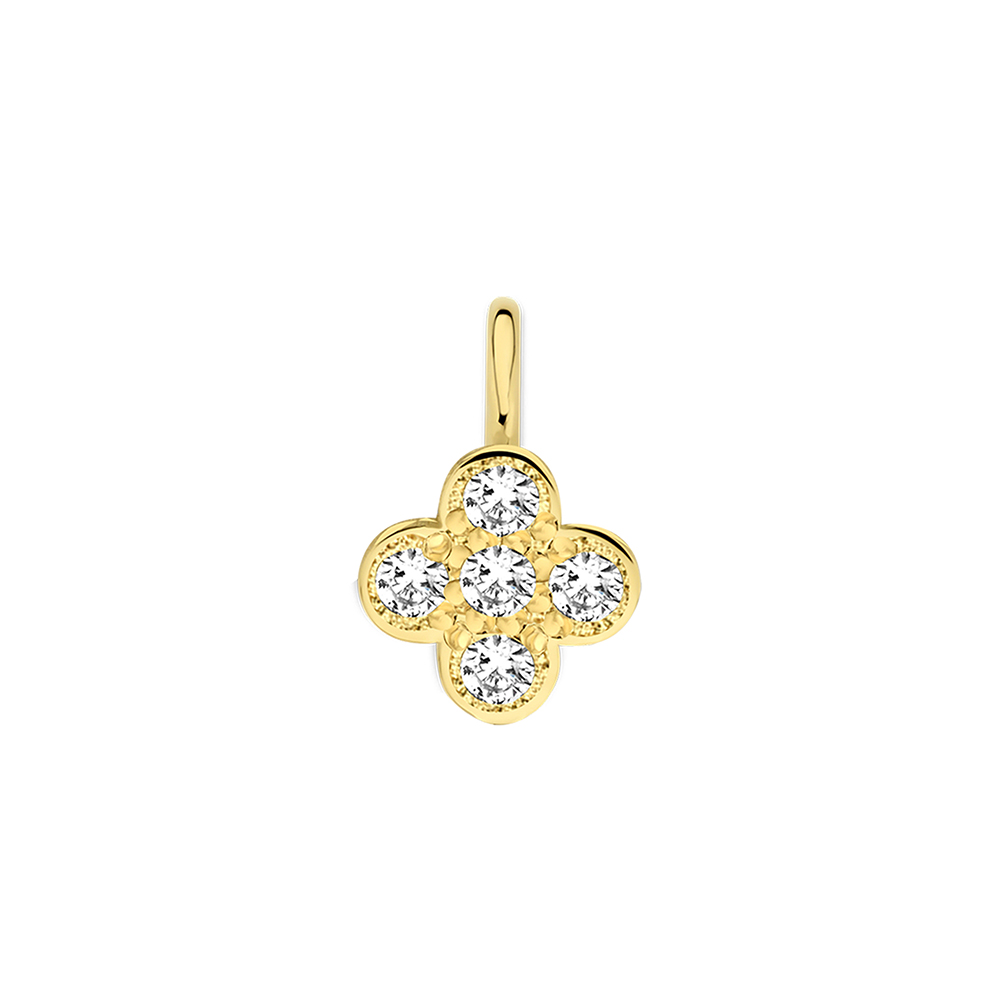 Maak je sieraden nog persoonlijker met onze sprankelende hangbedels!

Voeg de Hangleaf Pav&eacute;-bedel toe aan je ketting of armband en cre&euml;er een sieraad dat echt bij jou past.

Deze bedel is de dichte variant uit onze Golden Leaf collectie &ndash; een symbool van geluk en schoonheid in &eacute;&eacute;n.