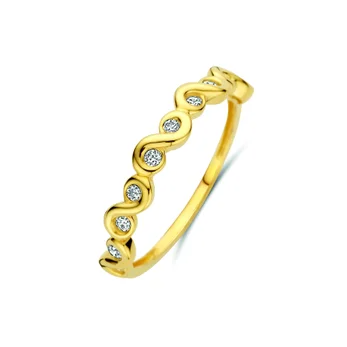 Joy & Julia 14k gg ring zirk