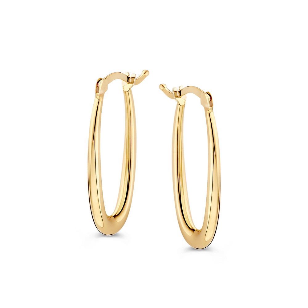 De Oorringen geelgoud met modelnummer OT107945 zijn verfijnde creolen in geelgoud, perfect voor een elegante uitstraling. Ze zijn gemaakt van goud en hebben een glanzende afwerking. Met een breedte van 2,5 mm en een lichtgewicht ontwerp van 1 gram zijn ze ideaal voor dagelijks gebruik. Combineer ze met andere gouden sieraden voor een stijlvolle look.