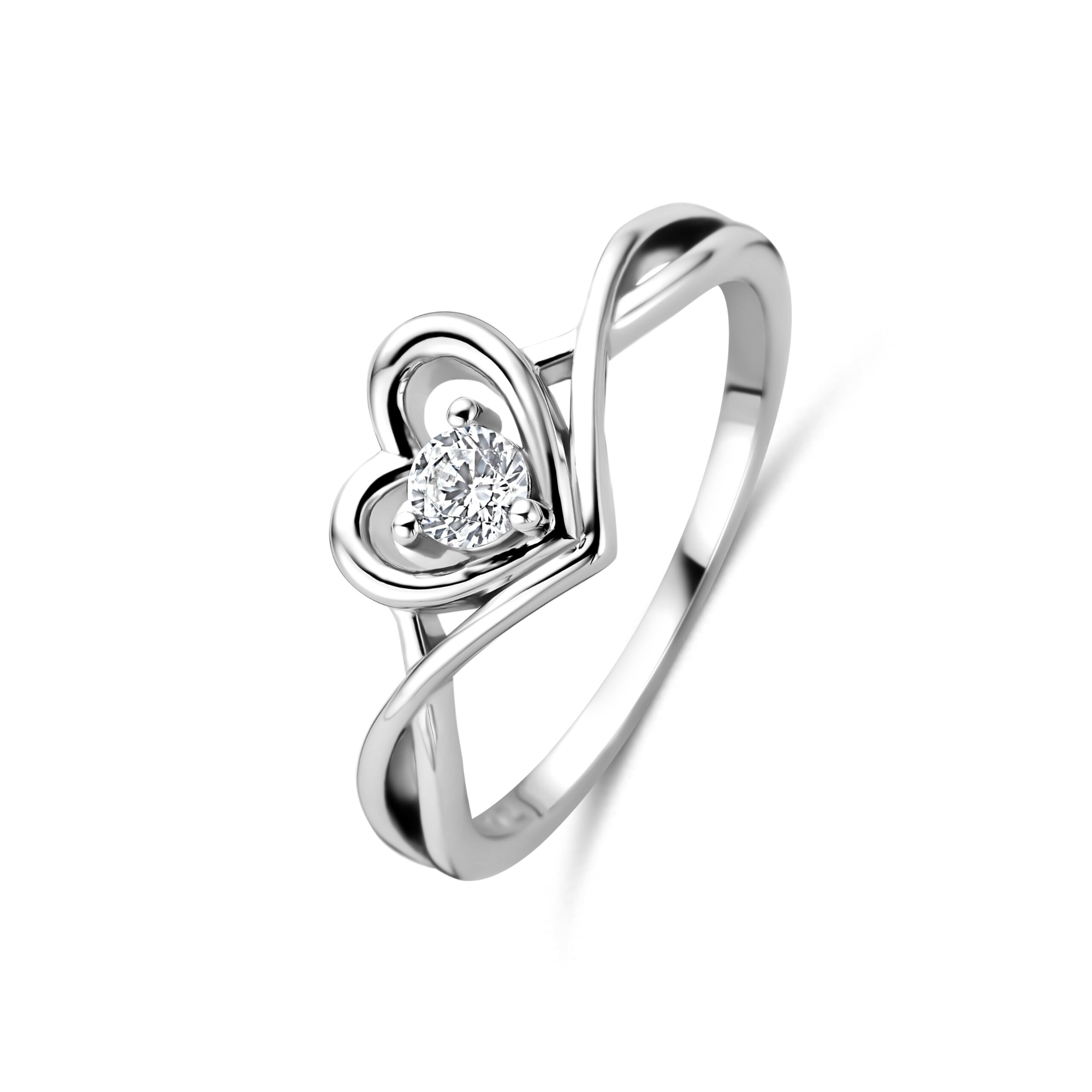 Rosa di Luca zilv ring zirk
