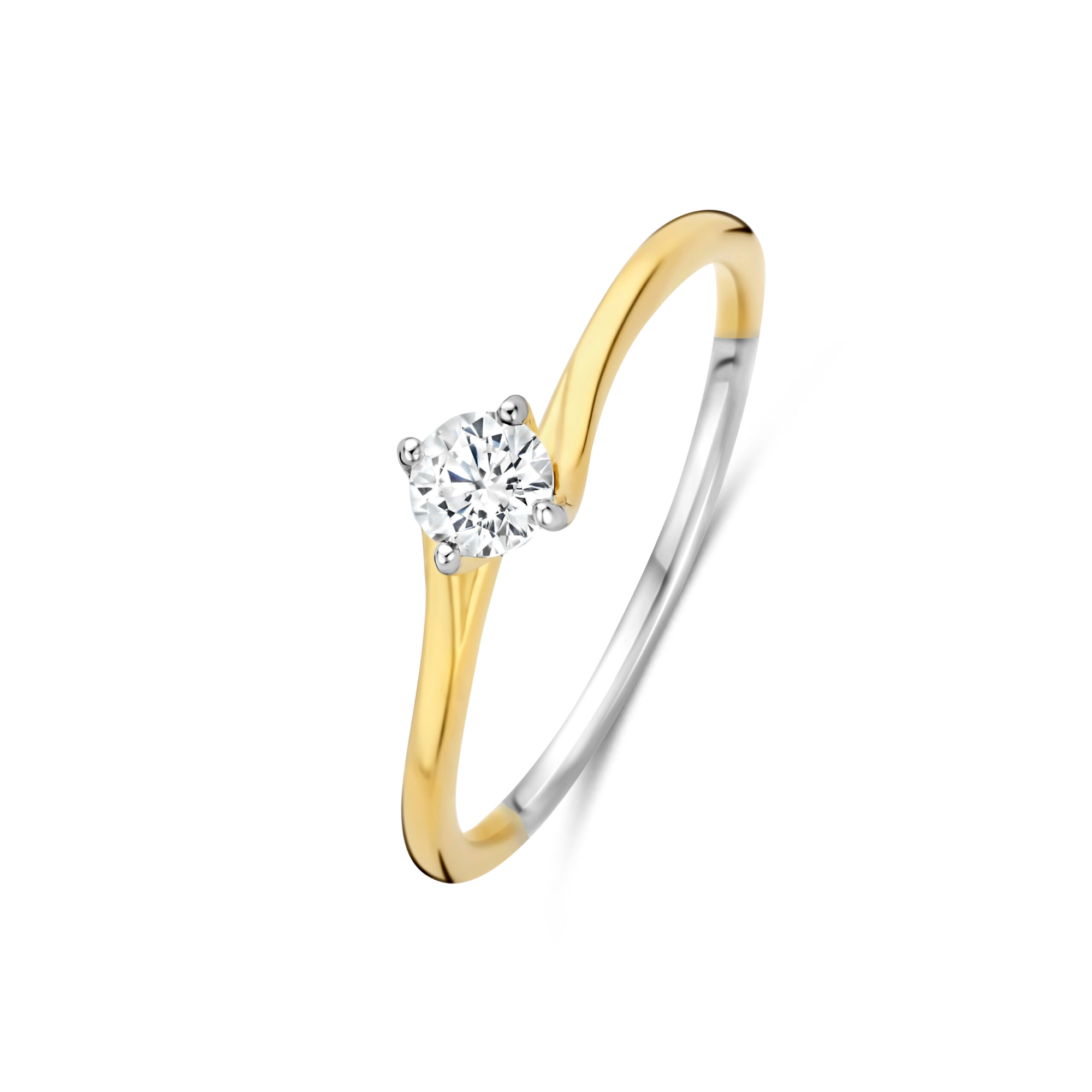 Rosa di Luca zilv/verg ring zirk
