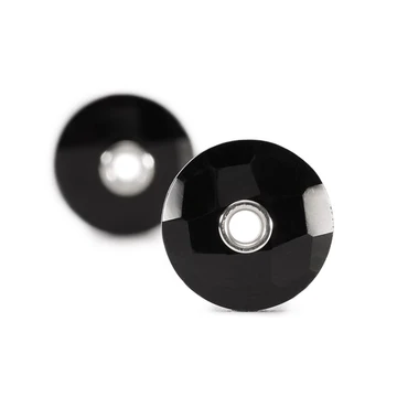 Trollbeads Zwarte Onyx, oorhangers | TSTEA-00014