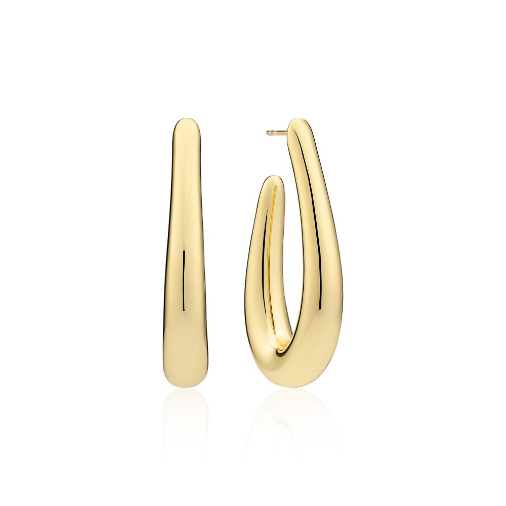 De SIF JAKOBS JEWELLERY GOCCIA PIANURA PICCOLO OORBELLEN met modelnummer SJ-E2484-YG zijn elegante creolen van zilver met een goudkleurige afwerking. Ze zijn 6 mm breed en 37 mm lang. Draag deze verfijnde oorbellen als een stijlvolle aanvulling op zowel casual als formele outfits. Perfect voor elke gelegenheid en een tijdloze toevoeging aan je sieradencollectie.