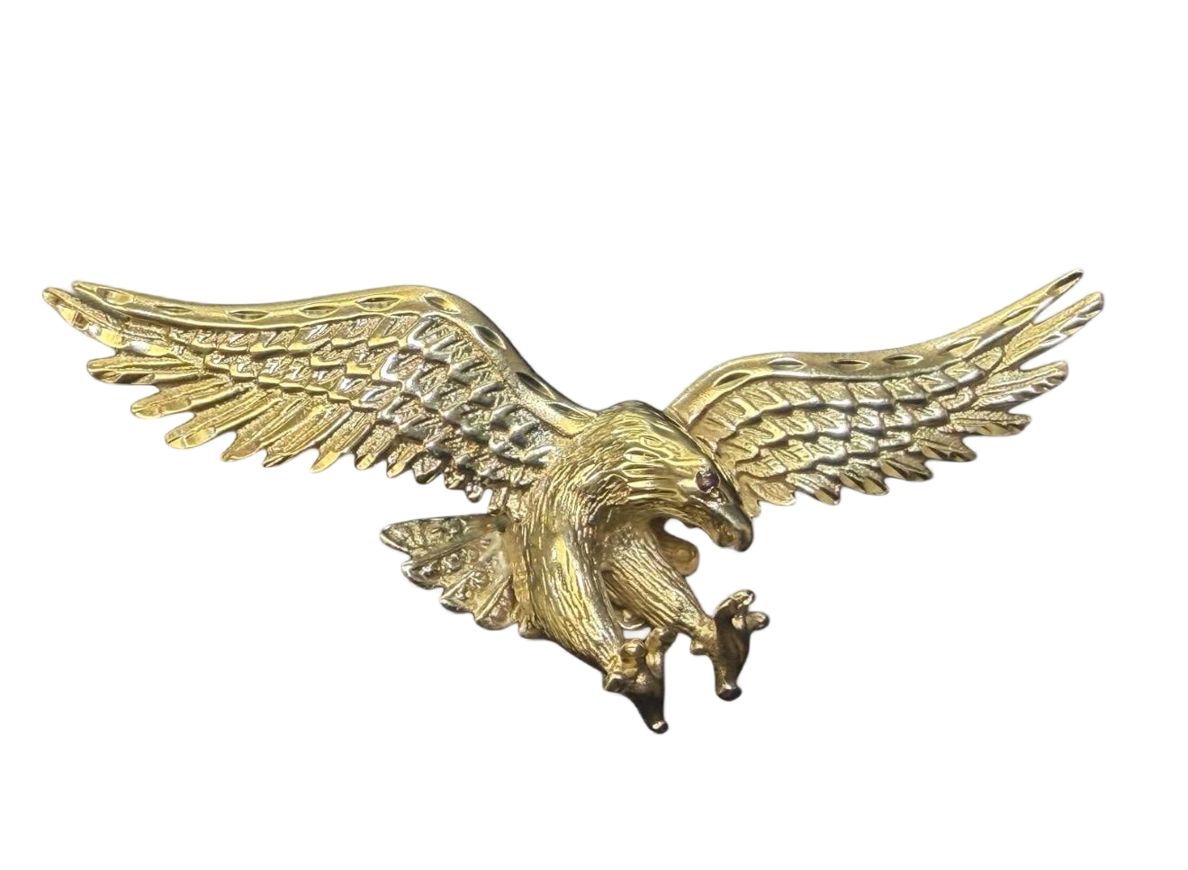 De gouden hanger 14kt, modelnummer 0002229, is een prachtige gouden hanger van 14-karaats goud. Met een breedte van 11,7 mm en een gewicht van 12,86 gram, straalt deze hanger luxe uit. De hanger heeft een diameter van 75 mm en is goudkleurig. Draag deze elegante hanger aan een ketting voor een verfijnde, klassieke look.