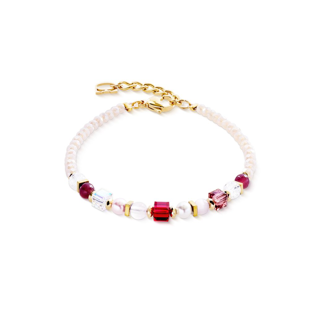 **Kenmerken van Coeur de Lion Armband, Bracelet Red-Rose - 2105/30-0319:**

Deze verfijnde armband combineert elegantie met een tijdloze stijl en is perfect voor elke gelegenheid. Gemaakt met hoogwaardige materialen, straalt hij schoonheid en vakmanschap uit.

**Draagtip:**

Draag deze armband solo voor een subtiele look, of combineer met andere sieraden voor een gedurfde fashion statement.