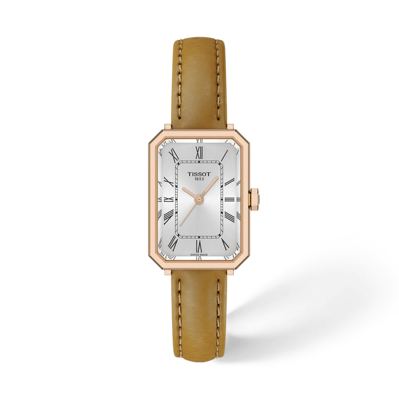 Tissot RSV dames 

Zwitsers kwartsuurwerk
Krasbestendig saffierglas
Verstelbare leren band
Verwisselbare band met snelsluiting