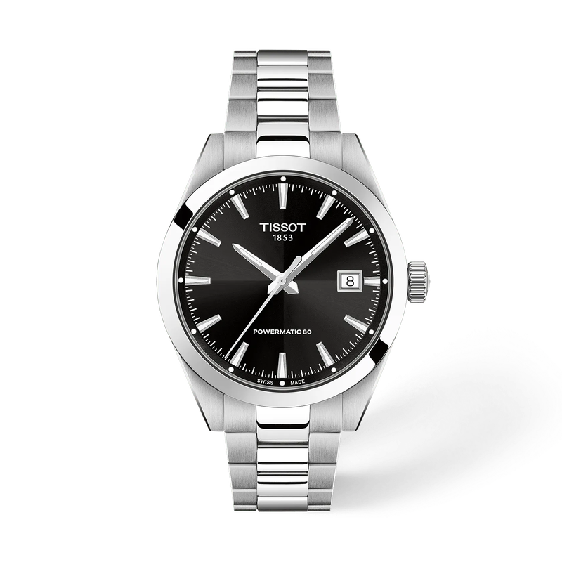 De Tissot Gentleman T165.807.11.051.00 is nauwkeurig en robuust - zeer populair bij stijlvolle mannen. Deze modellen combineren traditie met de laatste looks en gebruiken kwalitatieve materialen aan de buitenkant en Zwitserse betrouwbaarheid van binnen.

Dit horloge combineert tijdloze elegantie met moderne techniek. Dit herenhorloge is voorzien van een automatisch uurwerk met een indrukwekkende gangreserve van 80 uur, waardoor het moeiteloos meerdere dagen blijft lopen. De zwarte wijzerplaat geeft het geheel een opvallende maar verfijnde uitstraling, terwijl de stalen band zorgt voor een strakke, duurzame afwerking. Het horloge heeft een waterdichtheid van 100m en 2 jaar garantie. Een perfecte balans tussen stijl en prestaties voor elke gelegenheid.

Het horloge wordt geleverd in een schitterende cadeauverpakking.

Diameter:38 mm
Tot 80 uur gangreserve
316L roestvrijstalen behuizing
Doorkijkkast
Zwitsers automatisch uurwerk
Gebold krasbestendig saffierglas met antireflecterende coating
Verwisselbare band met snelsluiting