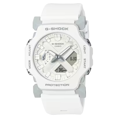 Casio G-Shock met analoge en digitale tijdsaanduiding, datum, stopwatch, timer, alarm, 20atm