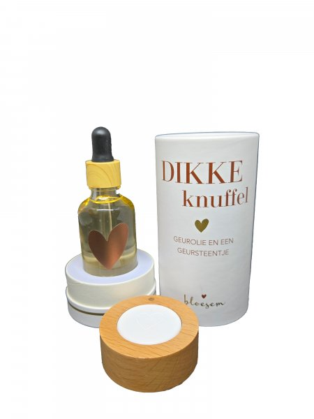 Geurolie met Geursteentje Bloesem Dikke Knuffel, modelnummer 23000104004, valt onder de categorie TOYS_HOBBY_PARTY. Dit product bevat geurolie met een geursteentje dat een bloemige geur verspreidt, perfect voor het cre&euml;ren van een warme en ontspannen sfeer. Gebruik de geurolie door enkele druppels op het steentje te druppelen en plaats het in de gewenste ruimte voor een langdurige werking.