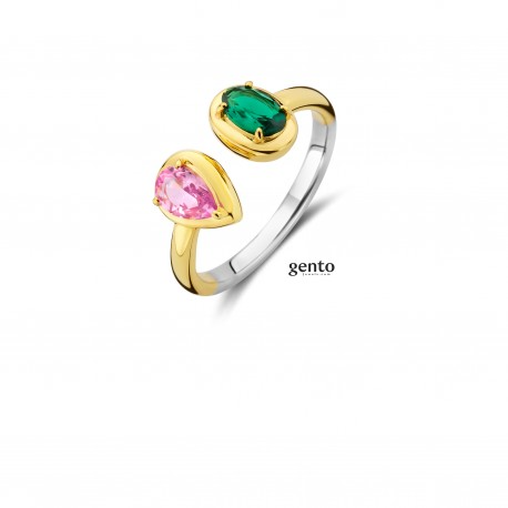 De TA03 ring van het merk gento jewels heeft als eigenschappen type zilveren ring en maat 56. Deze stijlvolle ring is perfect te dragen als statement stuk op feestelijke gelegenheden of als elegante aanvulling op je dagelijkse outfit. Draag de ring aan je ringvinger of wijsvinger voor een moderne uitstraling.