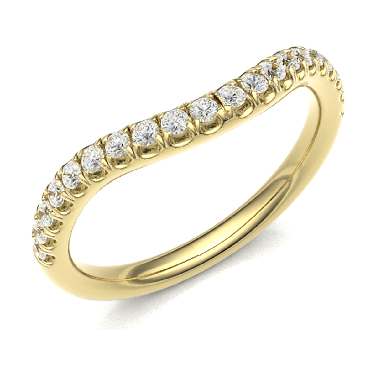De 14 karaat geelgouden diamanten ring "The Wave" met modelnummer CMV175GG is een prachtige gouden ring in maat 54. Deze juweel bevat briljantgeslepen diamanten van 0.15 karaat. Deze elegante ring kan het beste apart gedragen worden voor een verfijnde uitstraling, of gecombineerd met andere gouden sieraden voor een chique look. Perfect voor elke gelegenheid.