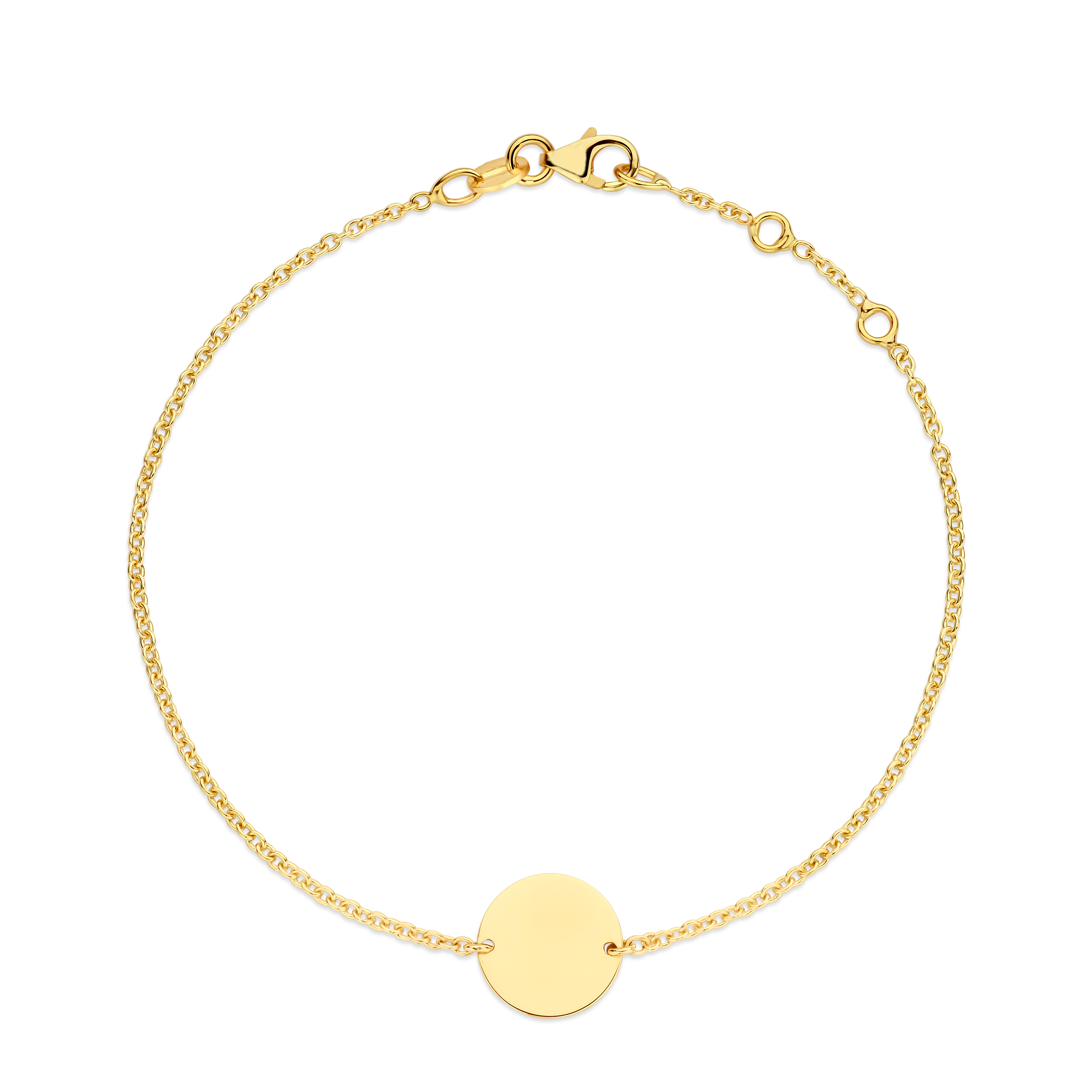 De Minioro Gouden Armband is een verfijnd juweel vervaardigd uit 14-karaats goud. Met een lengte van 185 mm straalt deze gouden armband elegante eenvoud uit. Perfect voor zowel dagelijks gebruik als speciale gelegenheden. Draag het alleen voor een subtiele uitstraling of combineer met andere armbanden voor een trendy layering effect.