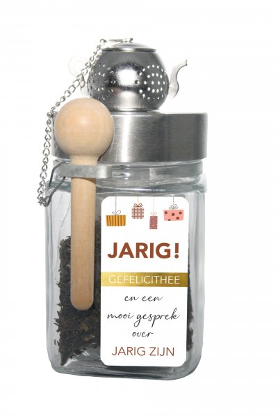 GEFELICITHEE: feestelijke ooling thee. Een karakteristiek en vriendelijk karakter, geurig, notig en zacht van smaak. 20 gram biologische ooling thee.