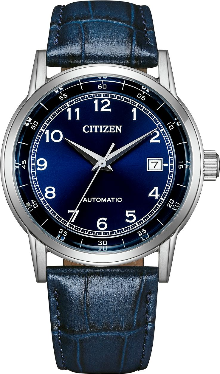 Der Citizen HAU Automatic mit Modellnummer NJ0210-13L zeichnet sich durch folgende Merkmale aus: Kategorie: Uhr, Uhrentyp: Armbanduhr, Gr&ouml;&szlig;e: 40 mm, Armbandfarbe: Blau. Ideal f&uuml;r formelle Anl&auml;sse und l&auml;ssige Outfits, passt diese Uhr perfekt zu einem stilvollen Auftritt. Perfekt in Kombination mit einem blauen oder wei&szlig;en Hemd f&uuml;r einen eleganten Look.