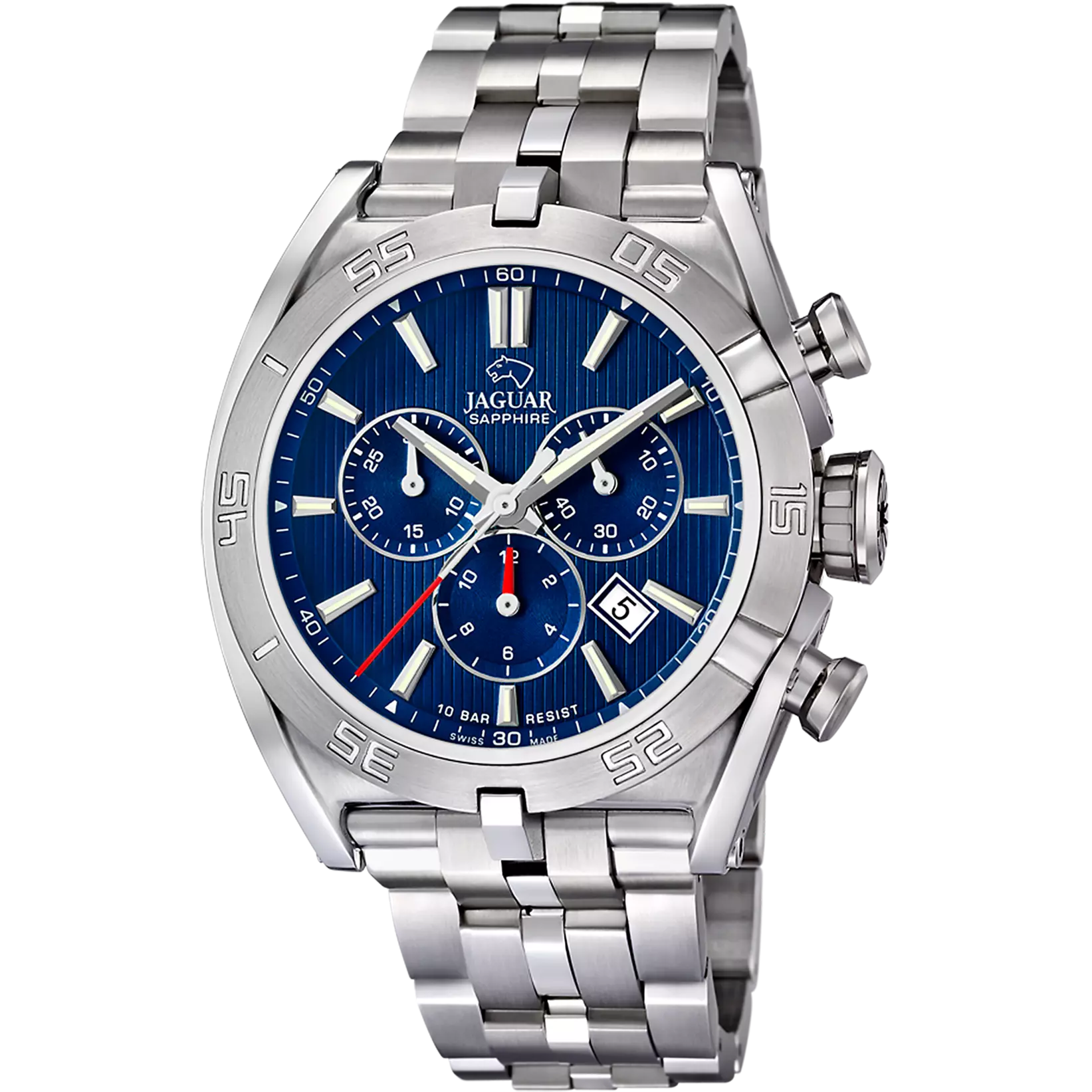 Blauw heren zwitsers horloge Jaguar Executive J852/B
