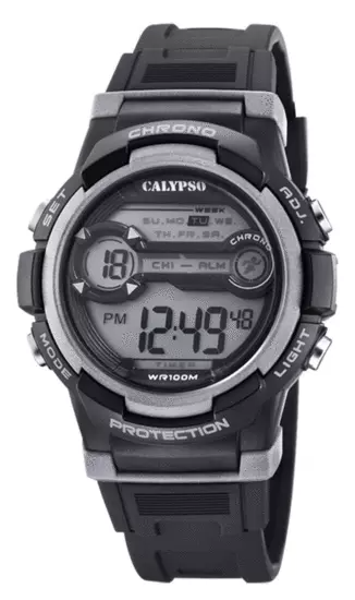 CALYPSO DIGITAL K5808/4
Herenhorloge met verlichting
