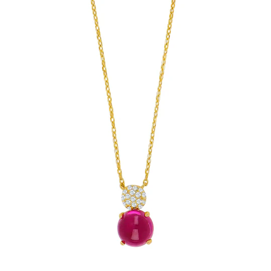 Die Vergoldete Silber Halskette Ofelianor rosa,  besticht durch ihr elegantes Design. Tragen Sie dieses Schmuckst&uuml;ck als Highlight zu einem schlichten Outfit, um einen Hauch von Eleganz hinzuzuf&uuml;gen. Ideal f&uuml;r besondere Anl&auml;sse oder als stilvolles Alltagsaccessoire.