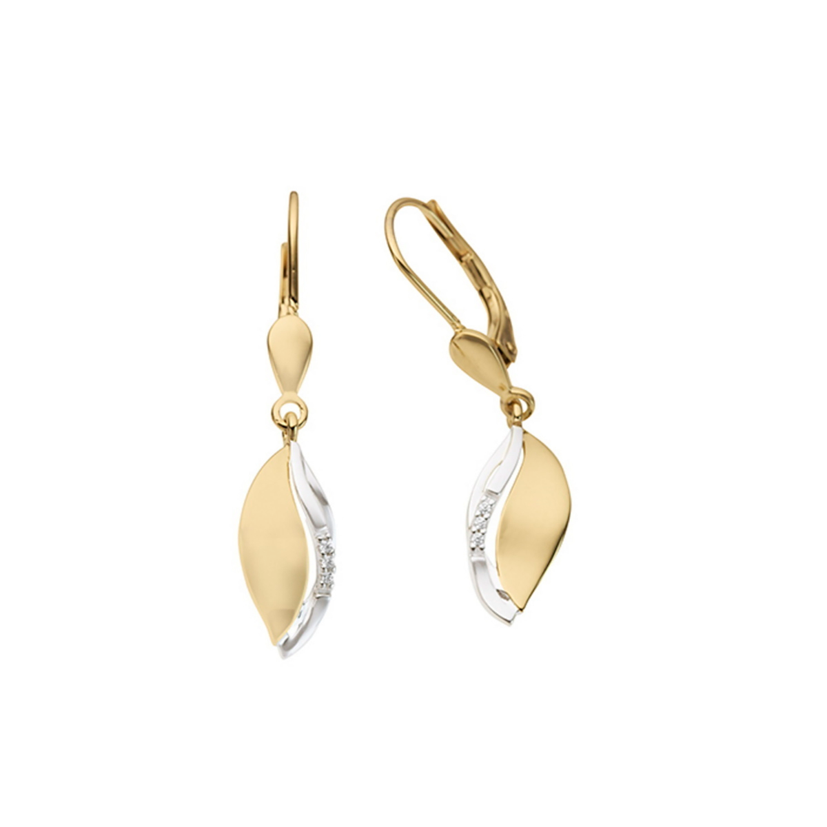 18kt Geelgouden Oorbellen met Diamant 0.02ct model 063451/A zijn verfijnde oorbellen van 18 karaat geelgoud. Met een lengte van 30mm en subtiele diamanten, bieden ze een perfecte balans tussen elegantie en comfort. Draag ze bij elke gelegenheid voor een tijdloze uitstraling. Ideaal voor dagelijks gebruik of speciale momenten.