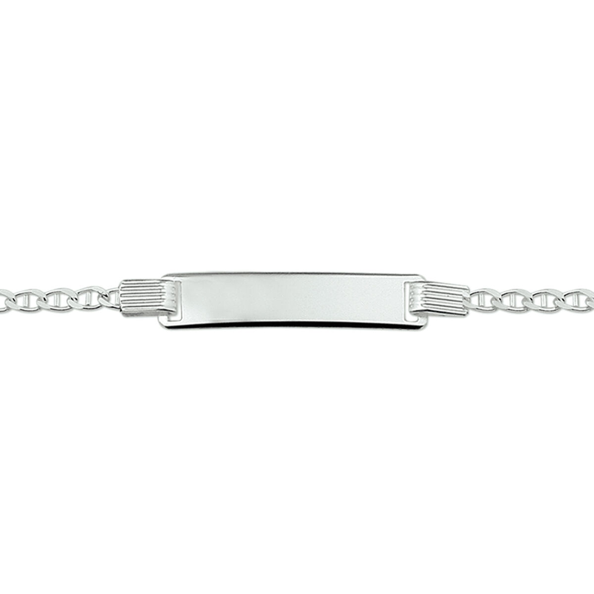 De Exclusief Zilveren armband m is een verfijnd sieraad.. Deze BRACELET voegt een vleugje elegantie toe aan iedere outfit. Draag de armband solo voor een subtiele look of combineer met andere zilveren sieraden voor een trendy, gelaagd effect. Perfect voor zowel dagelijks gebruik als speciale gelegenheden.