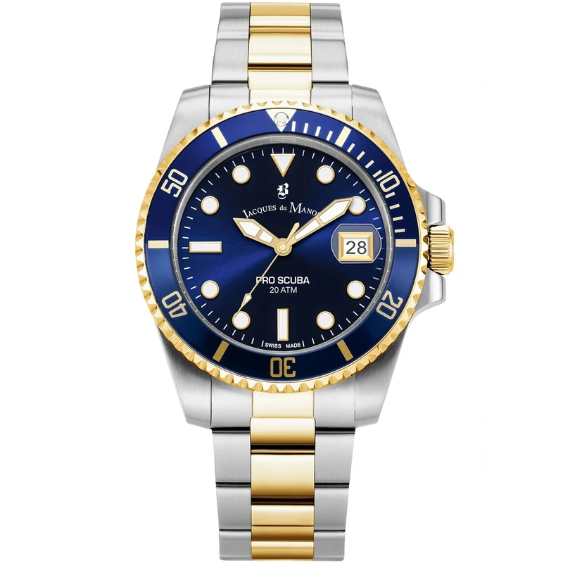 De Pro Scuba 43mm horloge, modelnummer JWG02806, gemaakt in Zwitserland, is een premium polshorloge. Draag het om je pols voor een stijlvolle en functionele tijdsaanduiding. Ideaal voor zowel dagelijks gebruik als speciale gelegenheden. Met Zwitserse precisie en een waterbestendige afwerking combineert het elegantie en duurzaamheid. Perfect voor de moderne man die klasse waardeert.