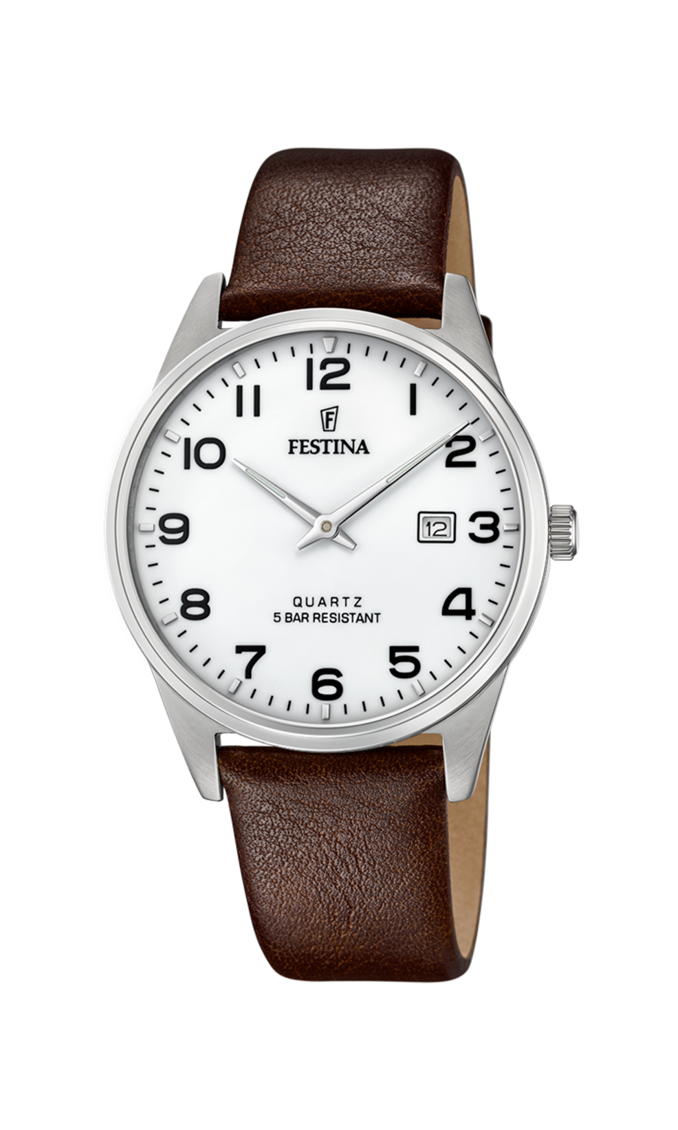 Festina horloge lederen band.