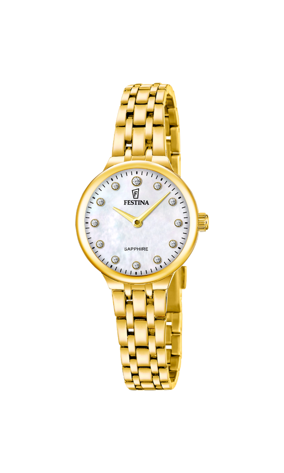 Festina dameshorloge parelmoer Mademoiselle