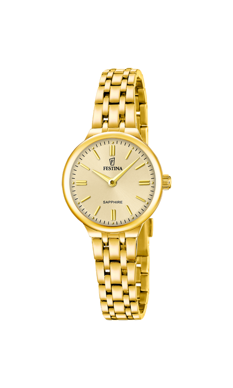 Festina dameshorloge goudkleurig