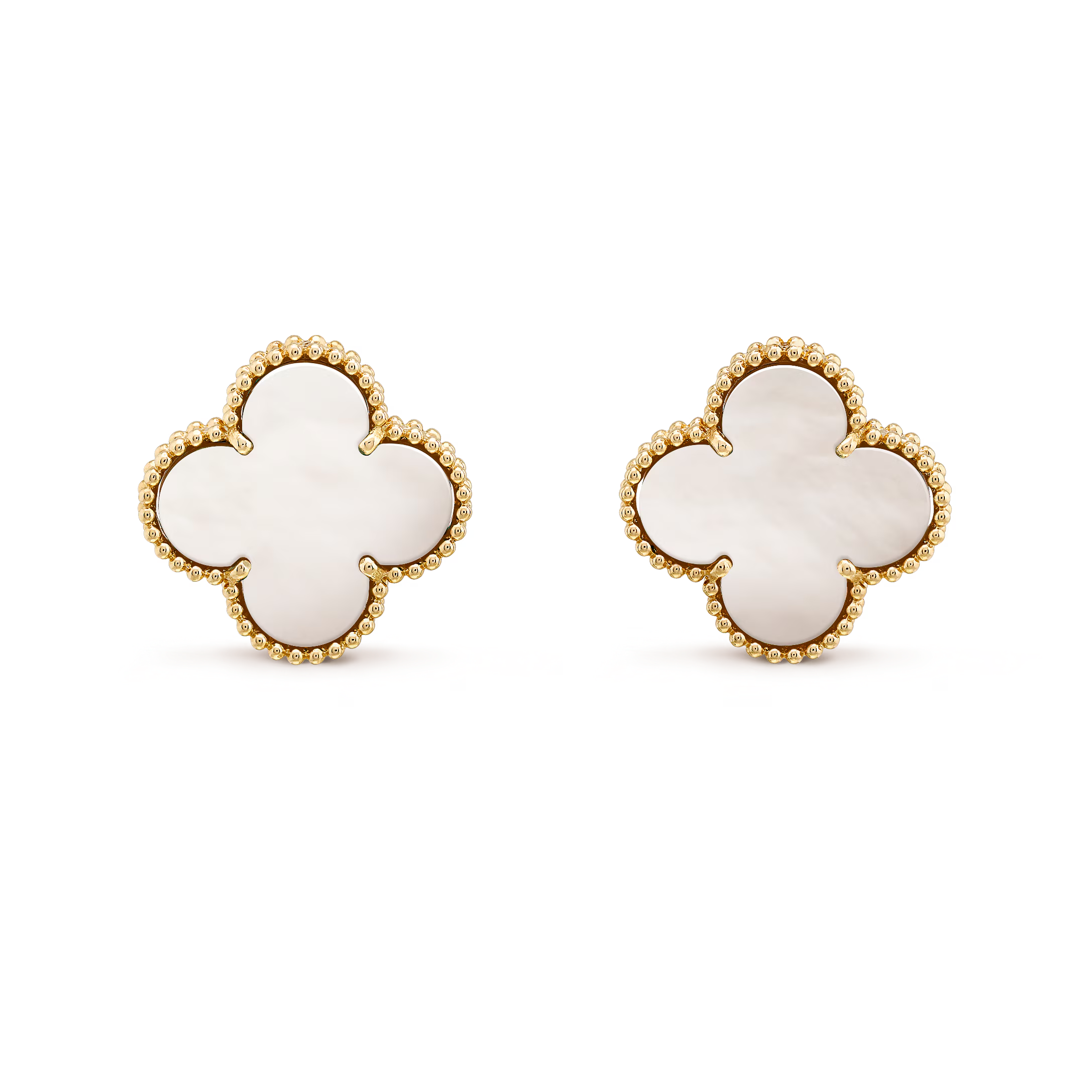 De 14 Karaats klaver oorstekers zijn elegante stud oorbellen, perfect voor dagelijks gebruik of speciale gelegenheden. Deze juwelen voegen een vleugje verfijning toe aan elke outfit. Draag ze met opgestoken haar voor maximale impact, of combineer ze met andere gouden sieraden voor een stijlvolle en samenhangende look.