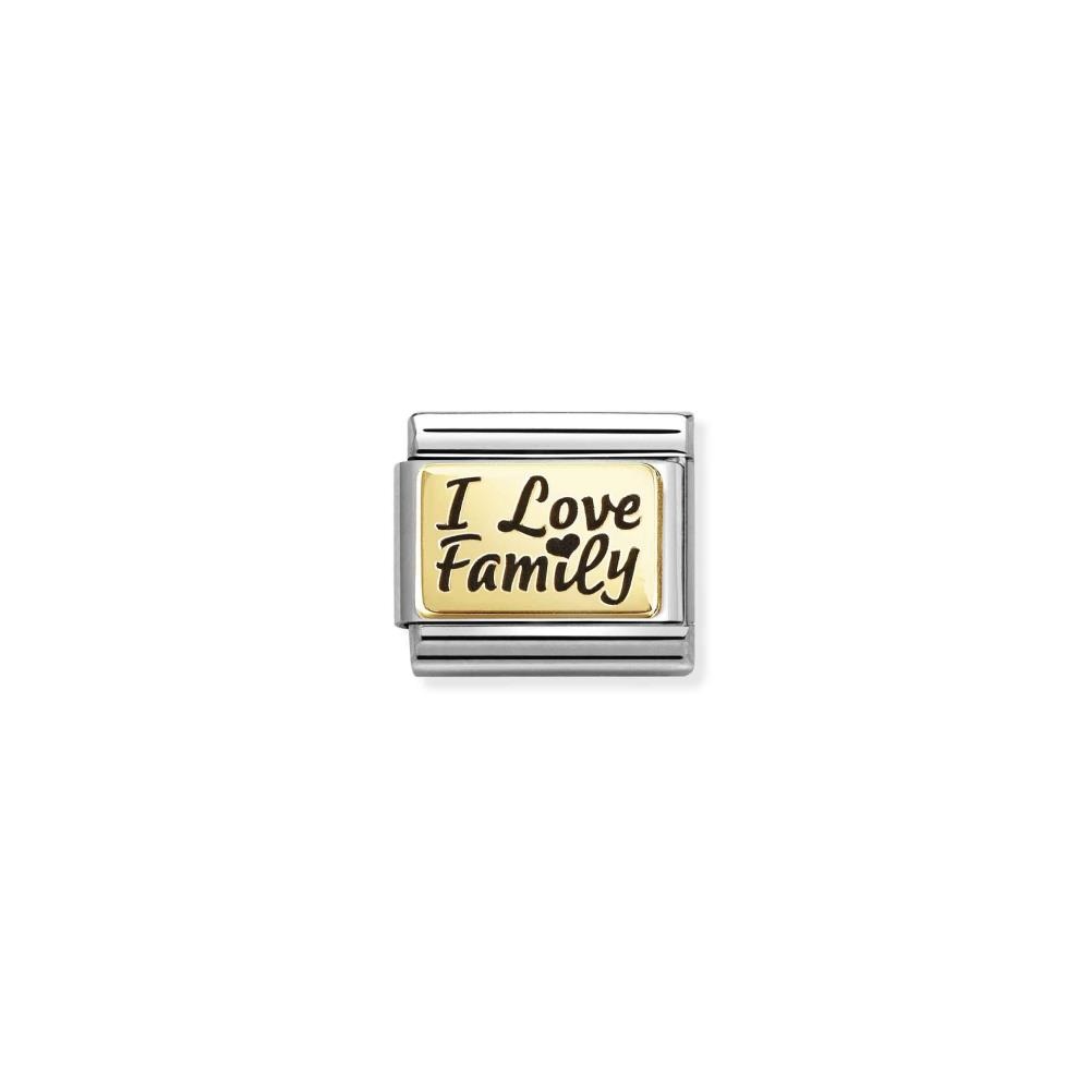 Series	Family
Jewellery material	Stainless Steel, Gold 18K
Category	Link
Brand	Nomination Jewellery
