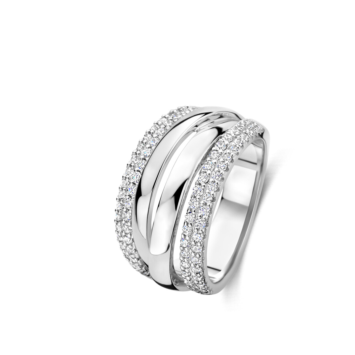 De Naiomy Zilveren Ring Zirkonia met modelnummer N5C51 is een prachtige ring van 925 sterling zilver, nikkelvrij en zilverkleurig. Perfecte aanvulling op elke outfit, draag het op een formele gelegenheid of als dagelijkse eyecatcher.