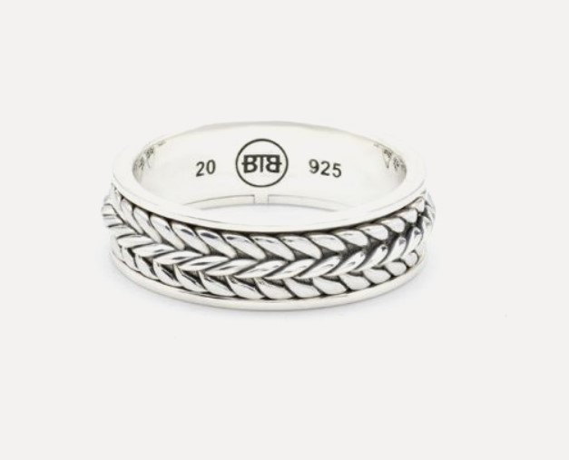 Buddha to Buddha Nurul XS Spinning Ring Zilver
