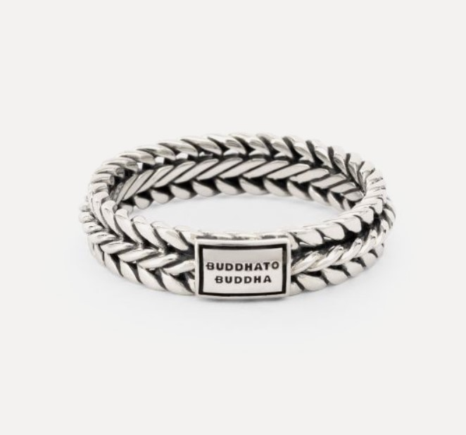Buddha to Buddha Ring Nurul XS Zilver