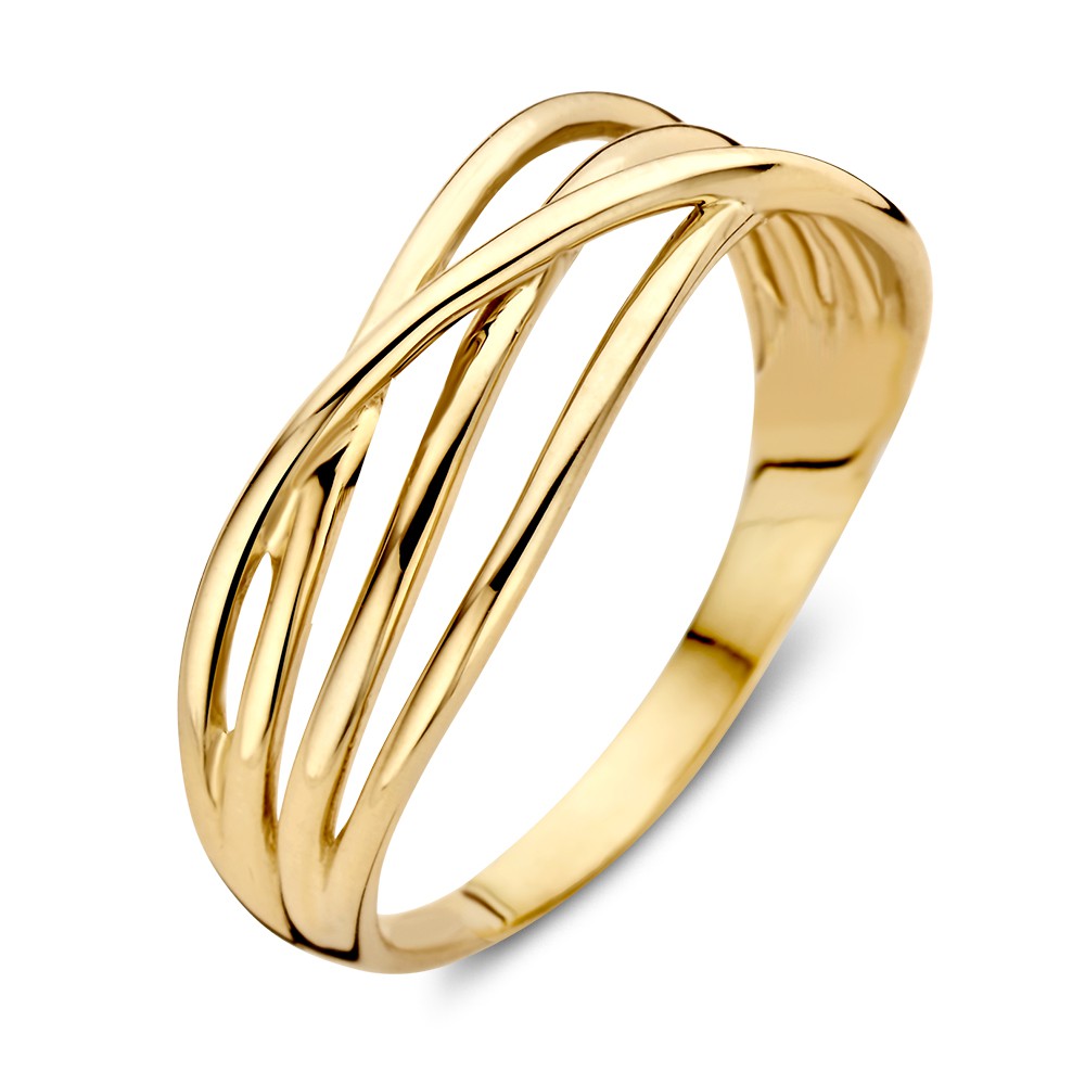 Ring geelgoud Maat 56***