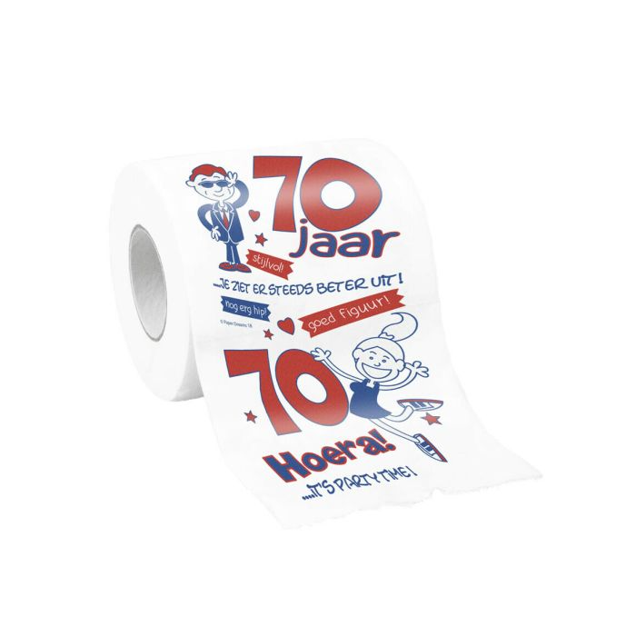 Met het grappige wc papier van Paper Dreams grijpt u nooit mis!