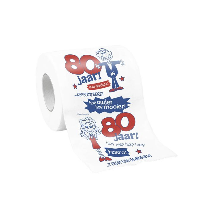 Met het grappige wc papier van Paper Dreams grijpt u nooit mis! 